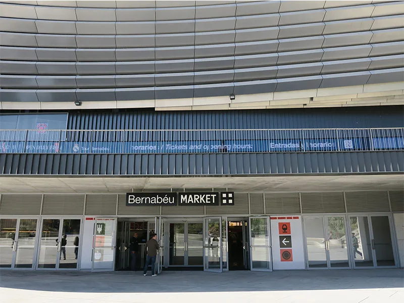 Entrada de Bernabeu market
